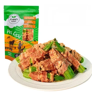 Duck Okra Treats